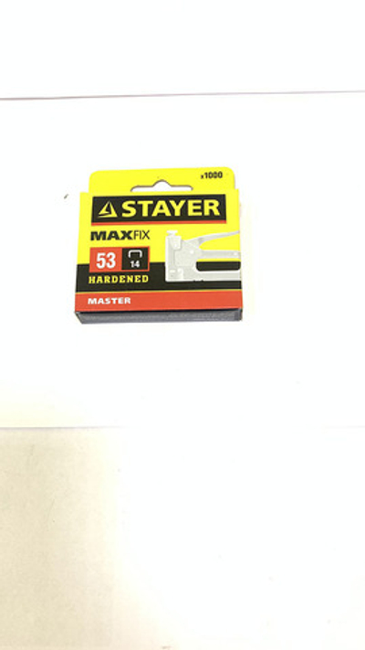 Скобы STANDARD тип 53 красные 14мм 1000шт.