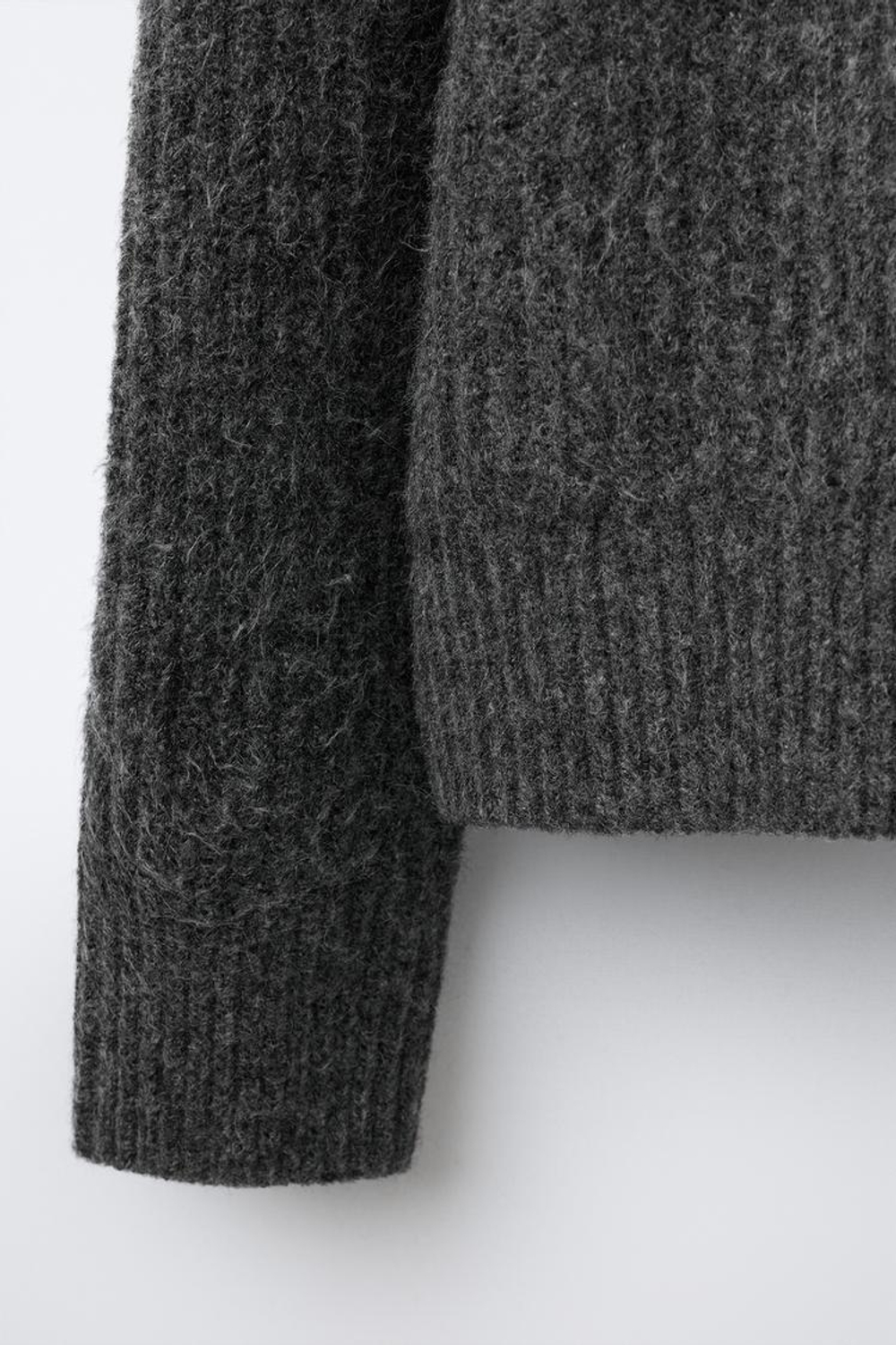 ZARA КАРДИГАН, ТЕМНО-СЕРЫЙ