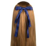 Заколка для волос аллигатор 15x26 см, с бантиком, с длинными хвостиками, АССОРТИ, MONTE VITA, 457111