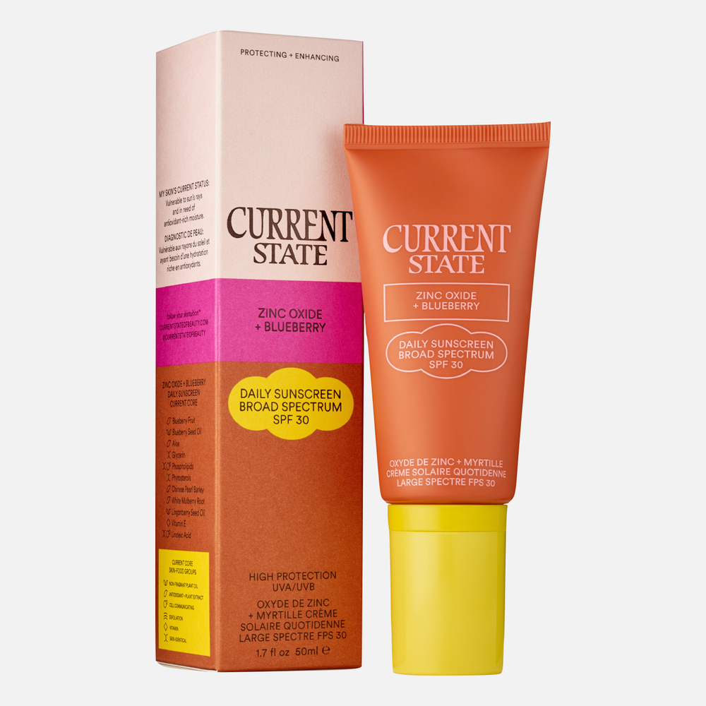 CURRENT STATE Zinc Oxide + Blueberry Daily Sunscreen SPF 30, 50 мл