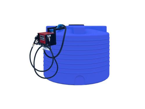 Стационарная Мини АЗС PT-VA5000 Политим 60 л/мин 5000 л. 220В (2080x2080x1720см;синий) - арт.560835