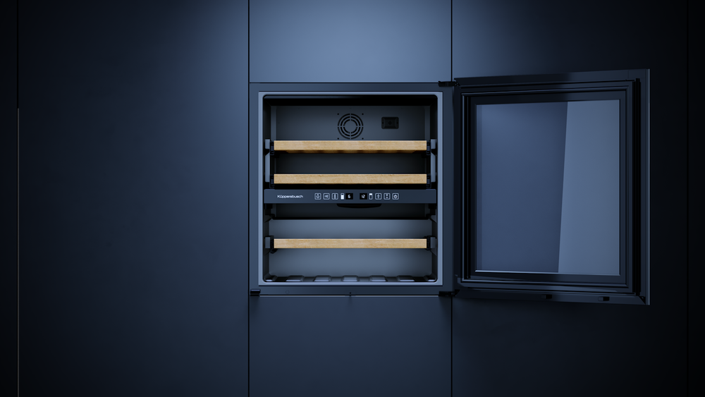 Встраиваемый винный шкаф Kuppersbusch FWK 6862.0 S