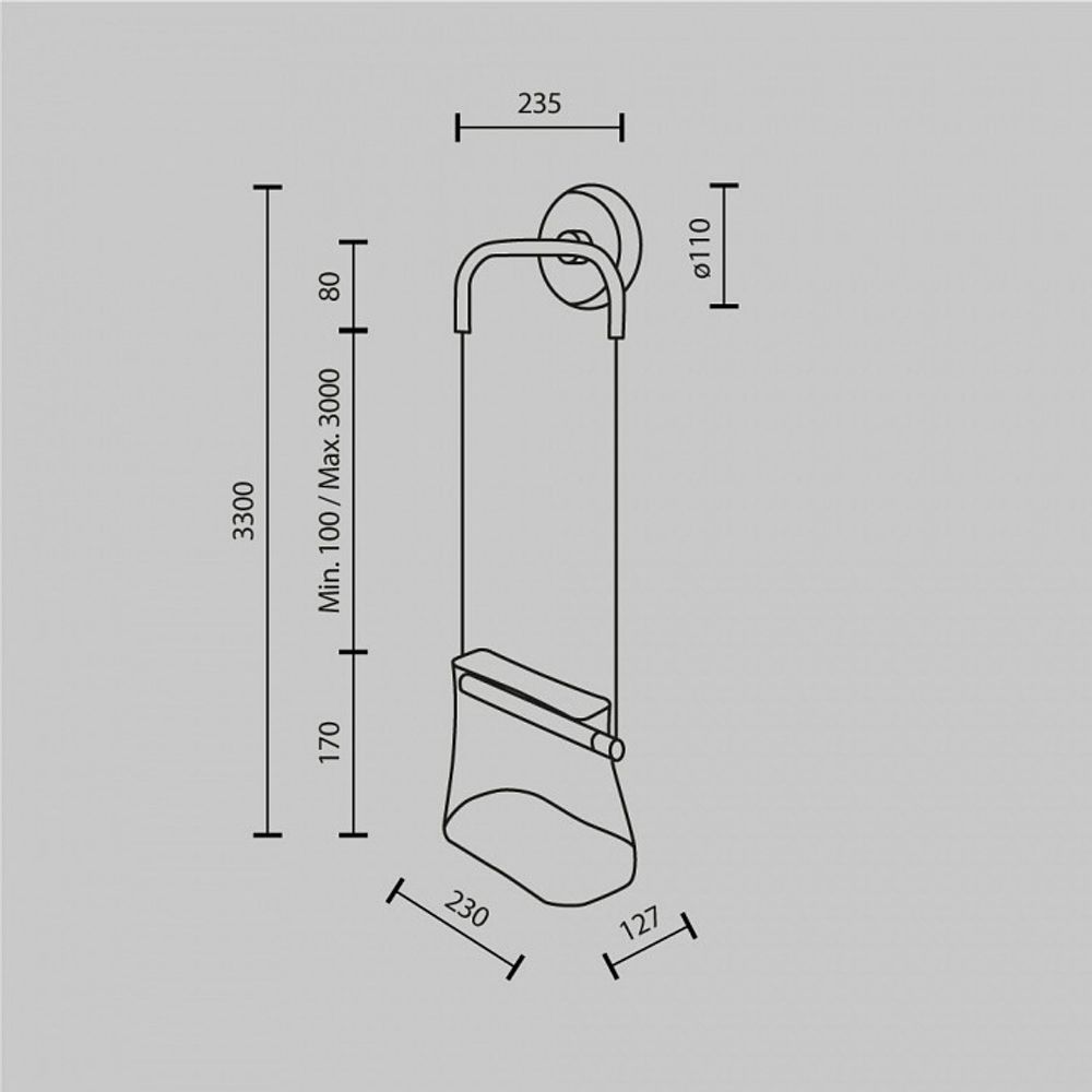 Бра Maytoni Cabaret MOD170WL-L8BS3K1