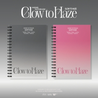 Альбом KANG DANIEL - GLOW TO HAZE 6th Mini Album PHOTO BOOK RANDOM Version