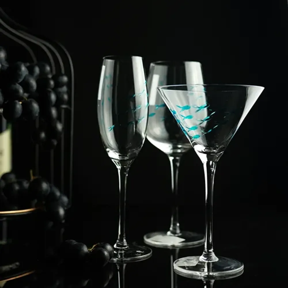Бокал-флюте для шампанского 250 мл стекло "Abyss" d 4,5 см h22 см P.L. - BarWare [6]