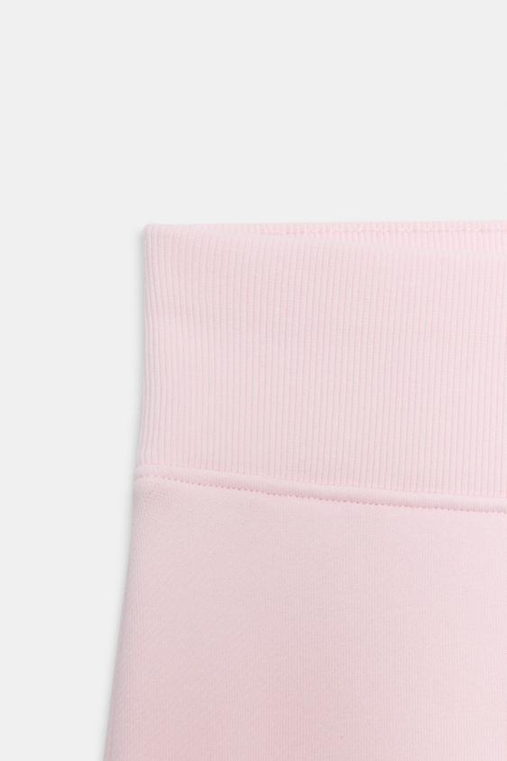 ZARA БРЮКИ FLARE ИЗ ФЛИСА, ПАСТЕЛЬНО-РОЗОВЫЙ