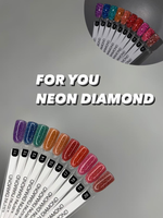 FOR YOU Гель лак набор Neon Diamond 10 шт 11-20