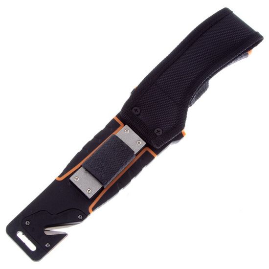 Складной нож Ganzo G8012 оранжевый, G8012-OR c клинком из стали 7Cr17MoV, рукоять ABS-пластик