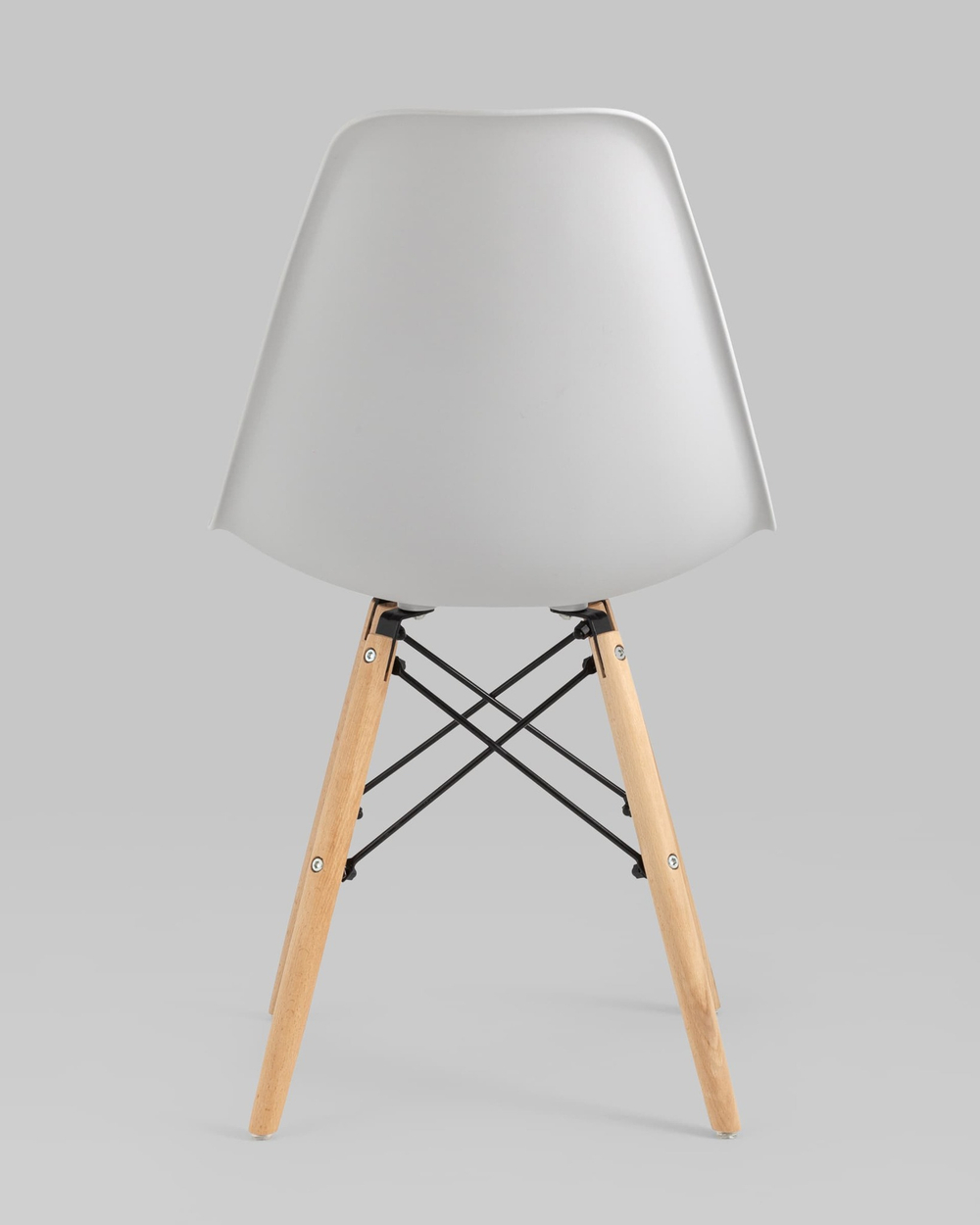 Стул Eames Style DSW светло-серый (разборный каркас)