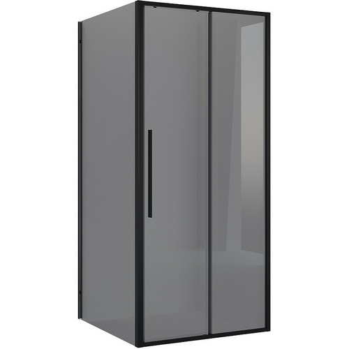 Душевой уголок Niagara Nova 90х80 NG-85-9TB-TB80-34 профиль Черный матовый стекло тонированное