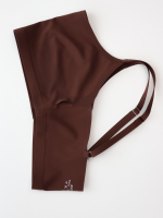 Топ цвет темно - коричневый размер XS
