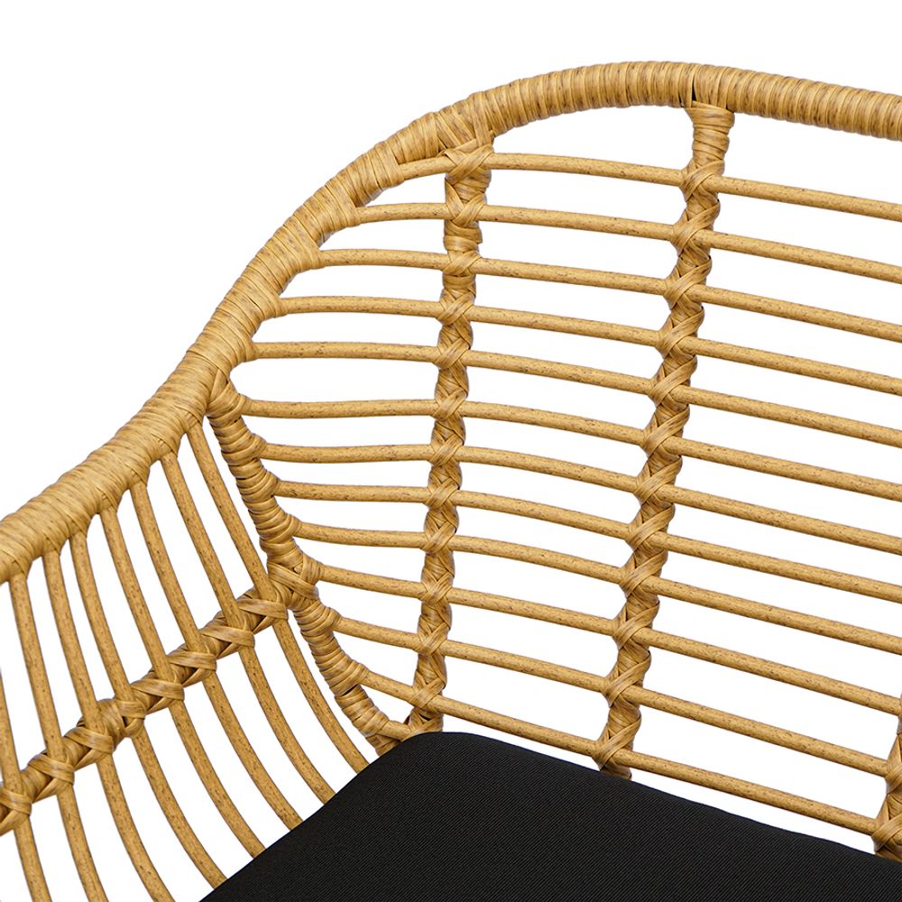 Стул барный Vetle Bent, ротанг