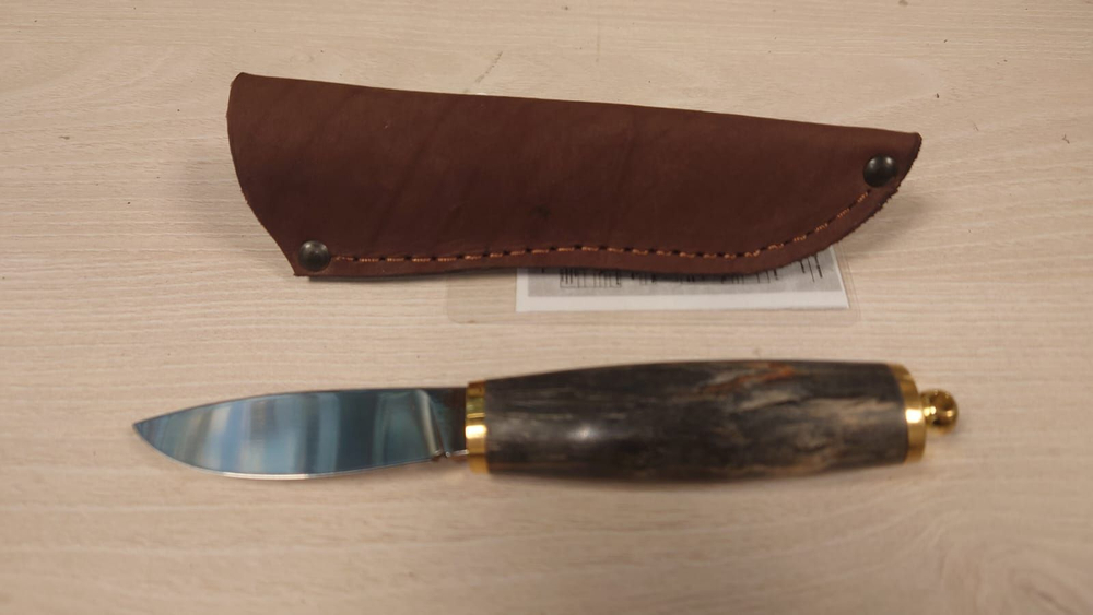 Нож «Вяхирь-м», 95х18, стаб карелка