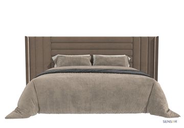 Кровать Совиньон с широким изголовьем