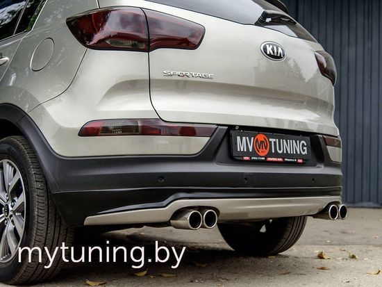 Юбка IXION заднего бампера для Kia Sportage III