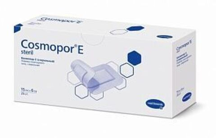 COSMOPOR E  steril - Самоклеящиеся послеоперац. повязки: 15 х 6 см; 25 шт.