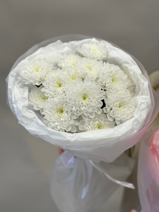 Букет цветов Презент (белый)