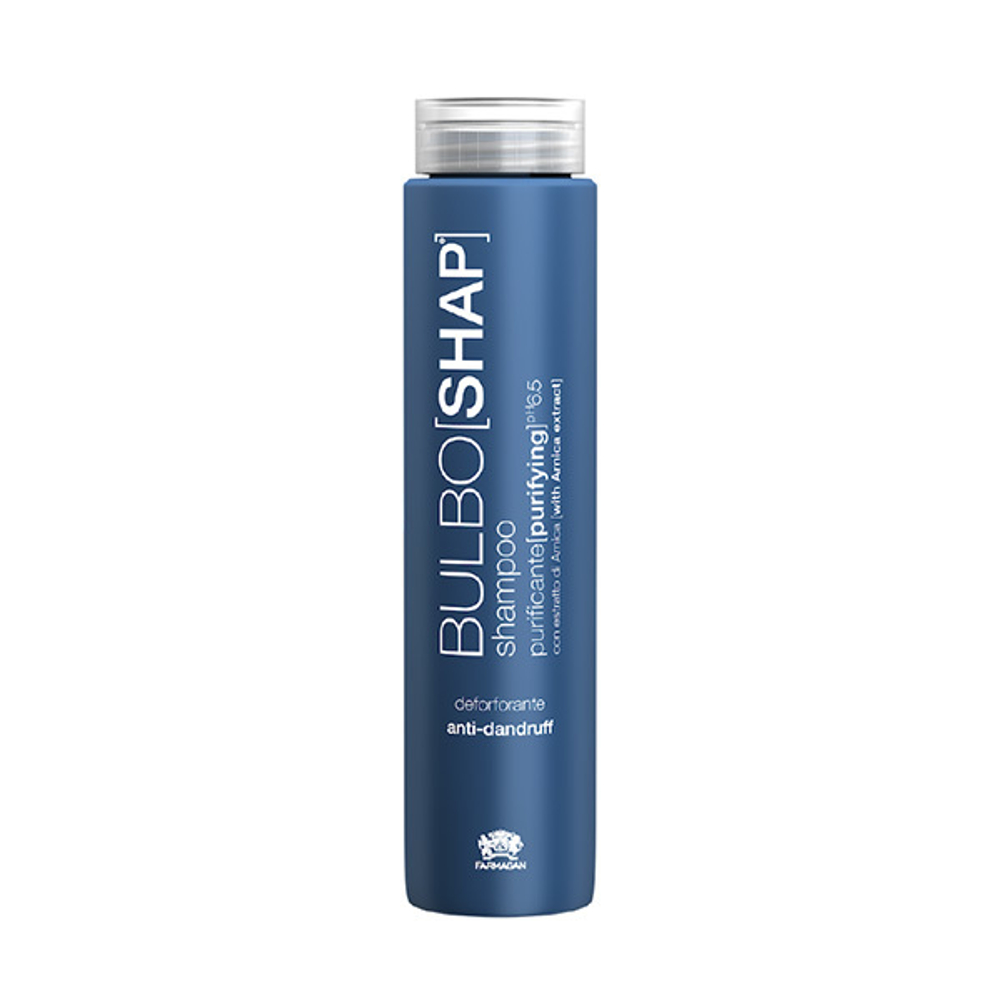 Шампунь очищающий от перхоти Farmagan Bulboshap Shampoo Deforforante Anti-Dandruff 250мл