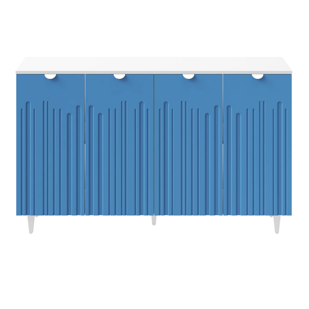 Комод BREEZE, цвет бриз софт / белый жемчуг