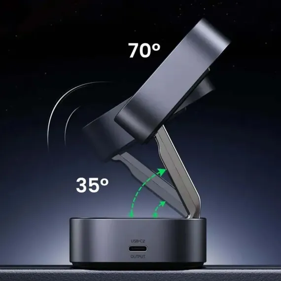 Ugreen W526 Magnetic Wireless Charger Grey Cosmos