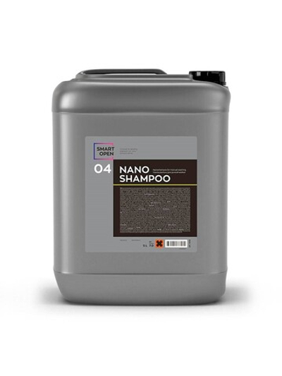 Smart Open 04 NANO SHAMPOO Наношампунь для ручной мойки, 5л