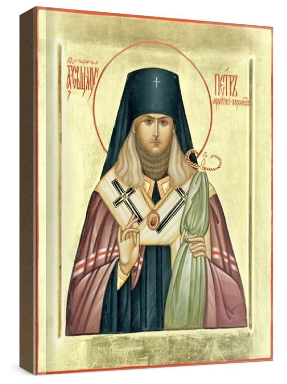 Петр Воронежский (рукописная икона)