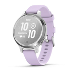 Умные часы Garmin Lily 2 Active Silver with Purple Jasmine Silicone Band