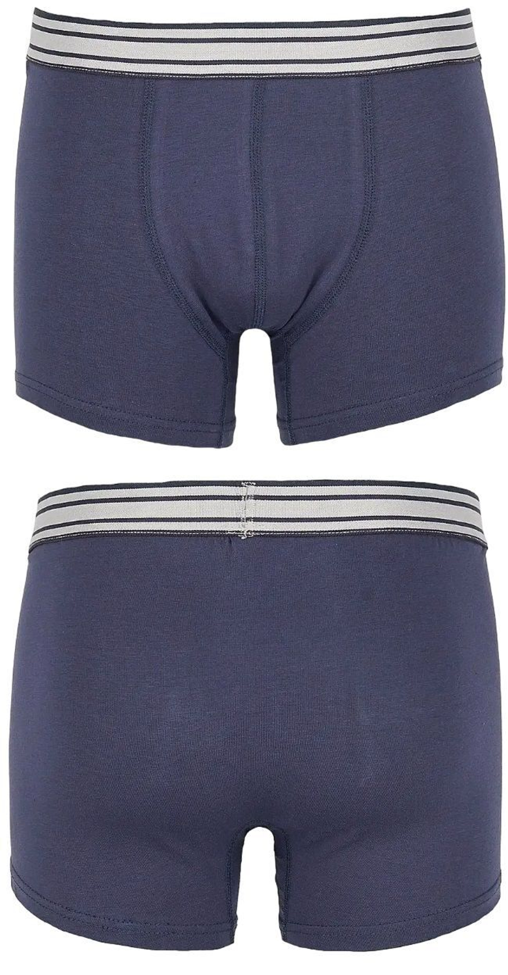 Набор из 7 темно-синих трусов-боксеров (Размер: XL) (Цвет: темно-синий)