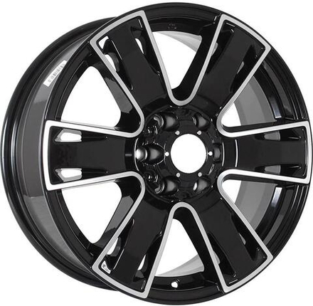 K&K Севенна 7x17 6x139.7 ET 33 Dia 100.1 (алмаз черный)