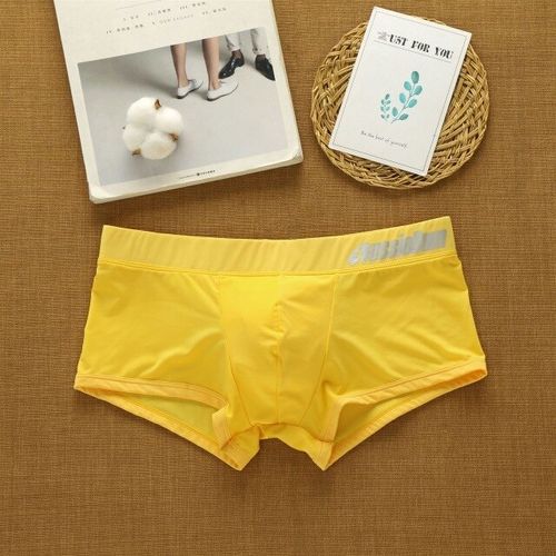 Мужские трусы хипсы желтые Aussiebum