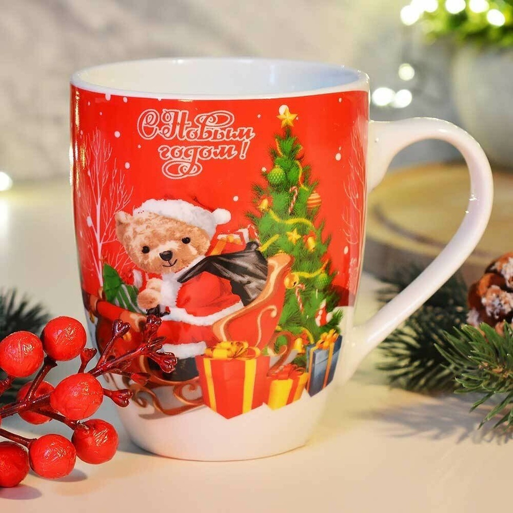 Кружка 360мл Новый год