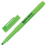 Набор текстовыделителей BRAUBERG 4 шт., АССОРТИ, "FLUOline", линия 1-3 мм, 150416