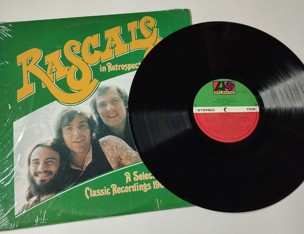 Винтажная виниловая пластинка LPThe Rascals In Retrospect. A Selection of Classic Recordings 1966 1969 (Canada 1980)