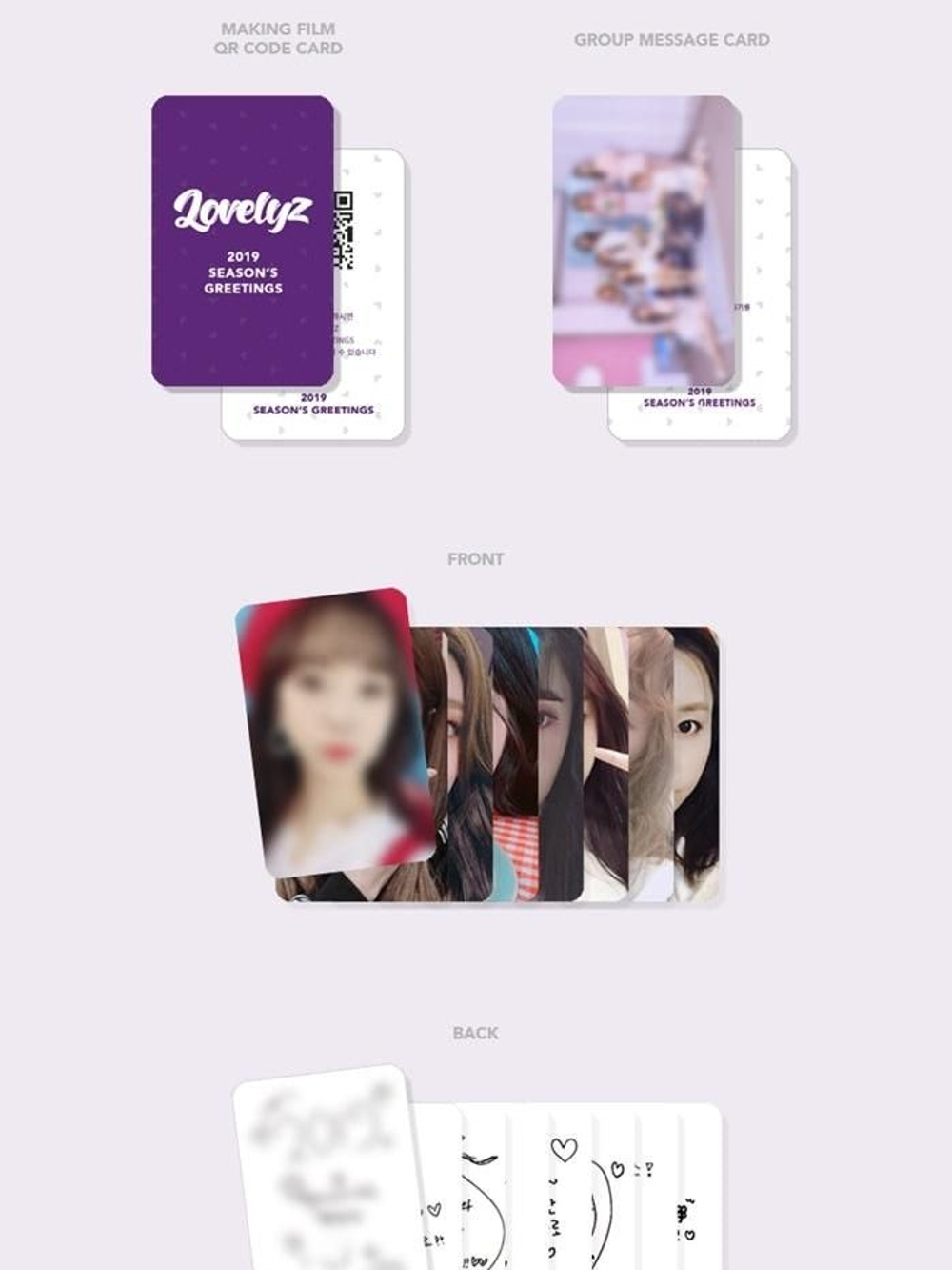 товары LOVELYZ - 2019 Season's Greetings