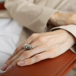 Mineral Weather Кольцо "Ракушка" большая