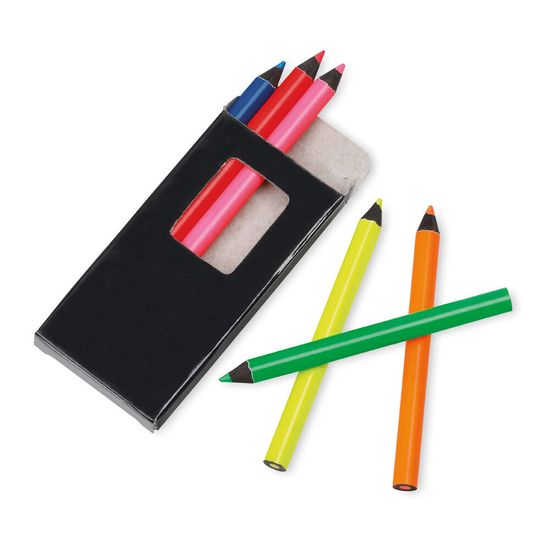 MEMLING Коробка с 6 цветными карандашами