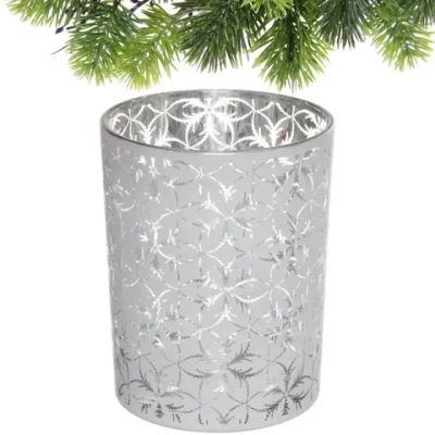 Подсвечник «Фантазия» 10*12,5 см, Белый