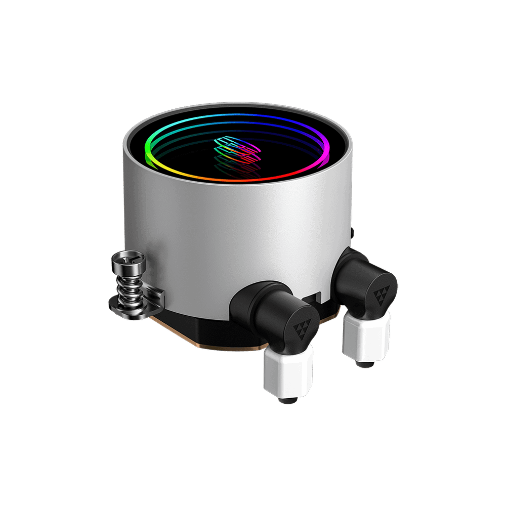 Водяное охлаждение для CPU PCCooler DA240 ARGB WH TDP 260W 1700/1200/115X/20XX/1851/AM4/AM5 Белый
