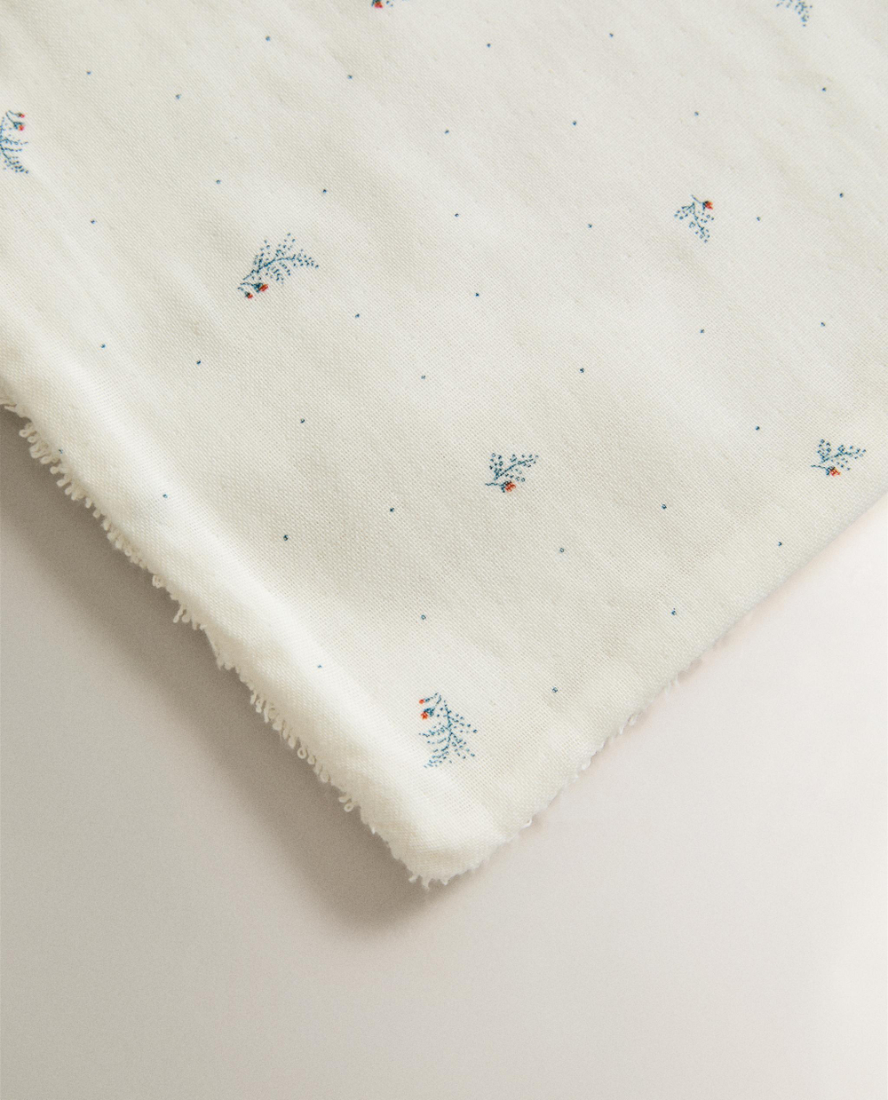 Zara Home Полотенце для лица и рук из хлопка, экрю, 90x50 см · 5674/013