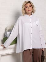 Блуза Луиза (белая) Б15187-39М LT Collection