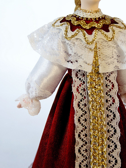 Кукла коллекционная Русская красавица в национальном костюме