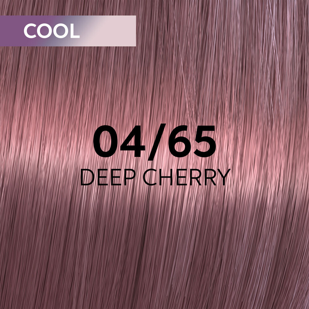 Wella Shinefinity 04/65 Гель-крем краска Темная Вишня