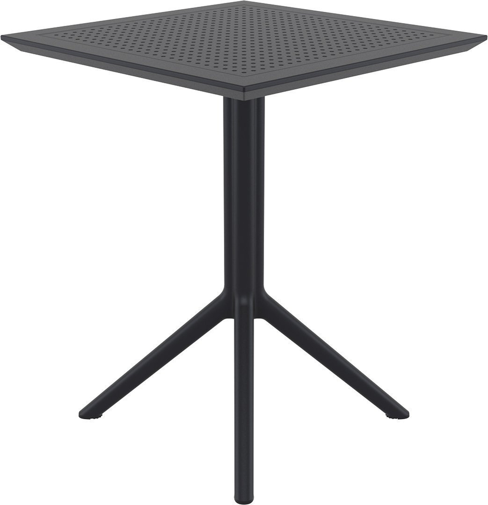 Комплект пластиковой мебели Siesta Contract Sky Folding 60 Carmen, черный