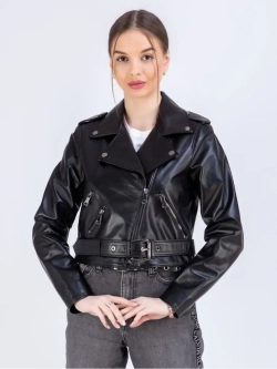 Косуха женская натуральная куртка кожаная Турция