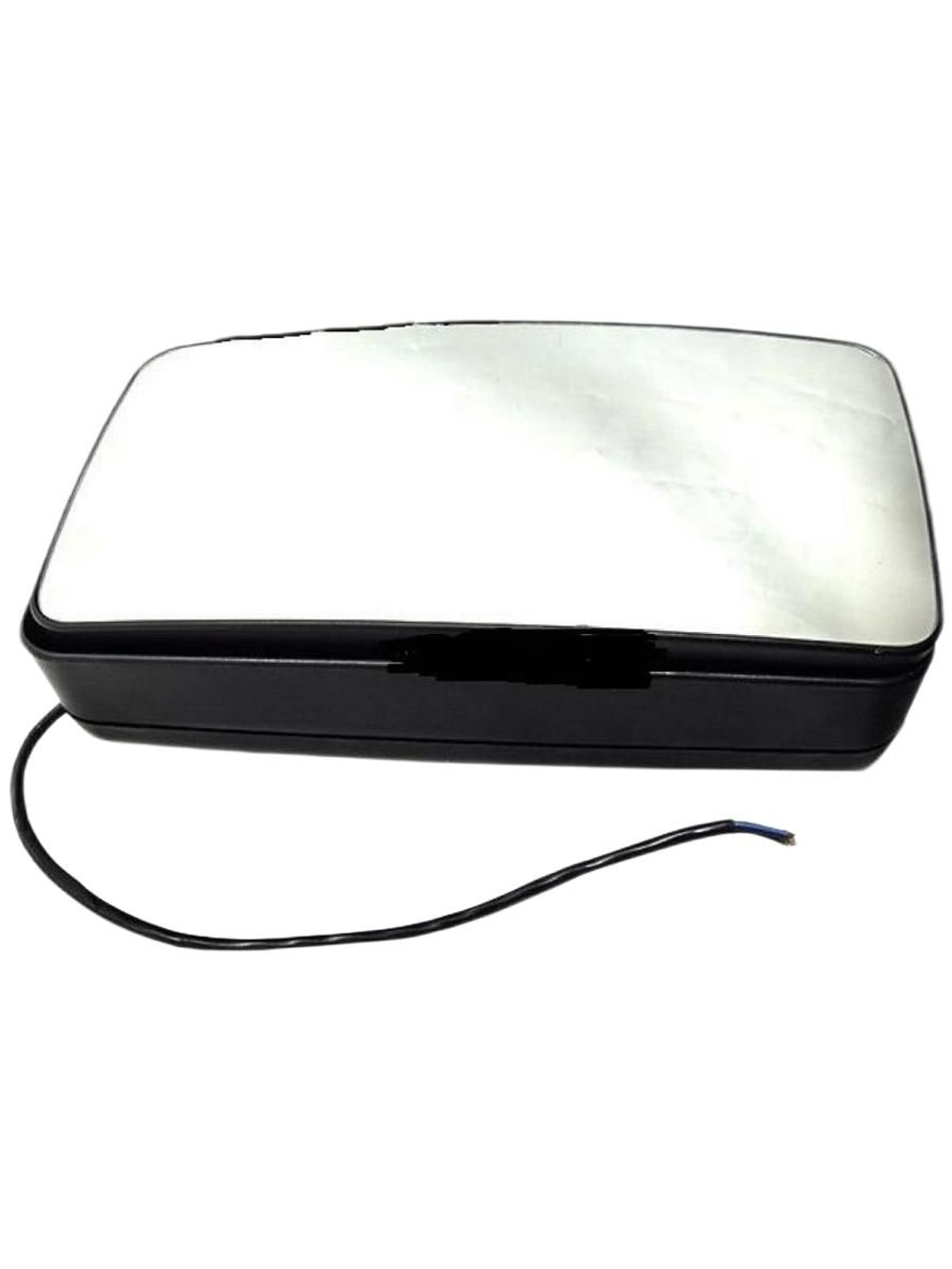 Зеркало заднего вида левое (с электроприводом и обогревом, 380х199 мм, "БелОГ") САКД.458201.100-01