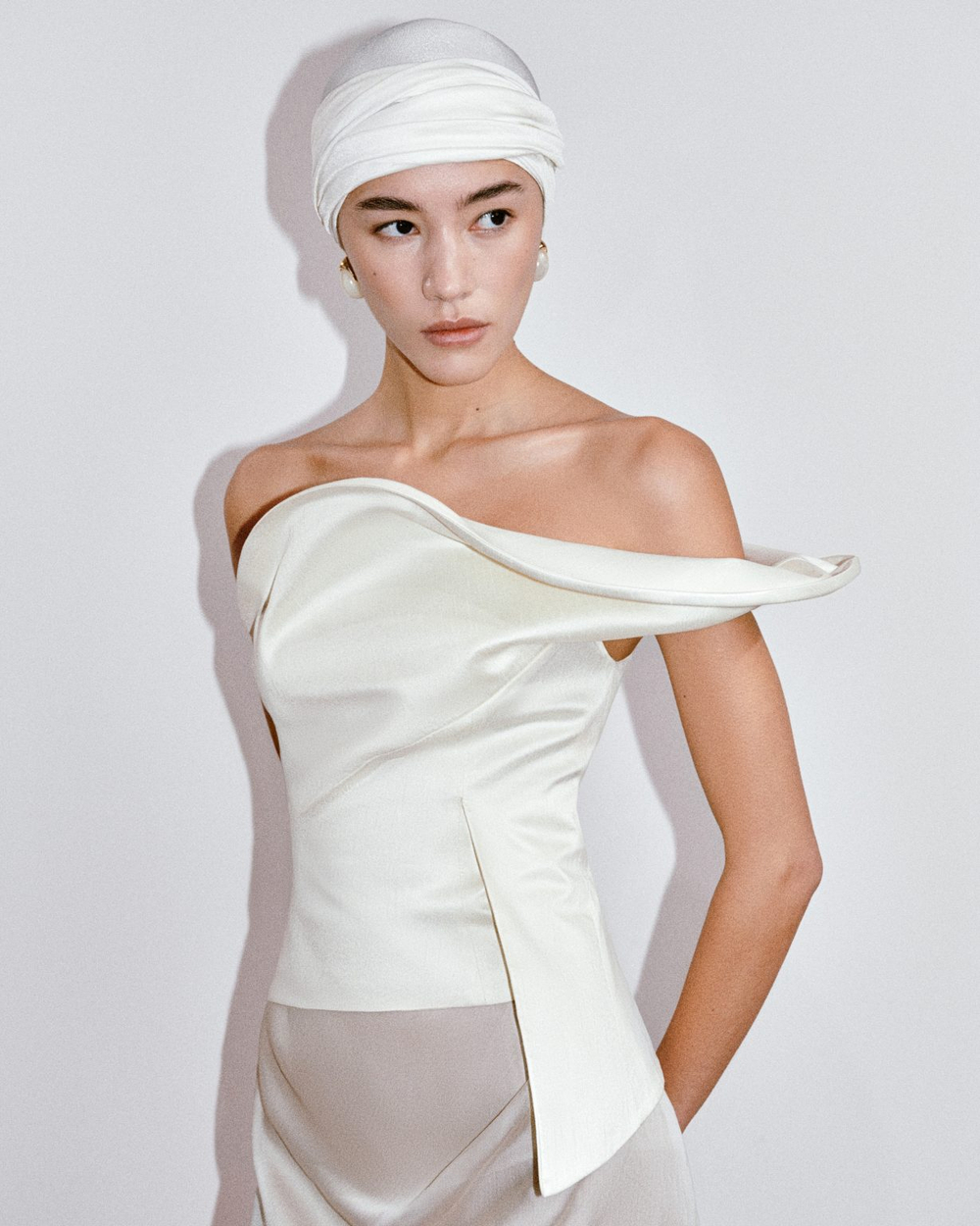 Топ-корсет Асимметричный