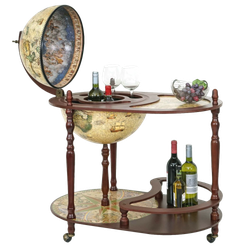 Jufeng Глобус-бар "Ночное Небо" напольный со столиком d 40