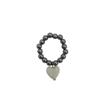 mini white love ring