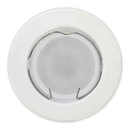 Светильник встраиваемый MR16 50 Вт 80 мм, белый (без патрона)