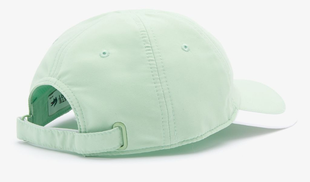 Теннисная кепка Lacoste Sport Contrast Border Lightweight Cap - зеленый